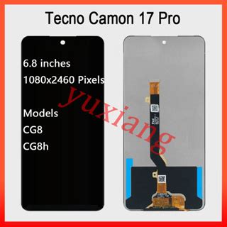 Original For Tecno Camon 16 CE7 CE7j CE9h LCD Camon 17 Pro 17P 18 P 19