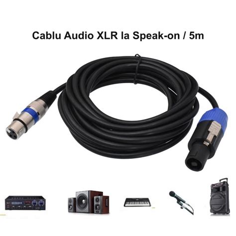 Cablu Audio Xlr Mama Speak On Tata Lungime M Vectro Electronics