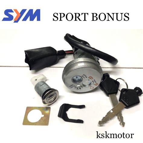 Sym Sport Bonus Main Switch Complete Set Sym Sport Bonus Kunci