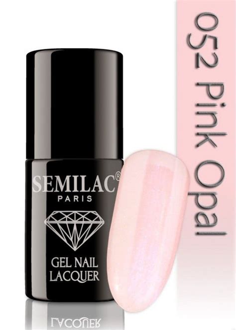 UV Nagellack Semilac 052 Pink Opal Diamond Cosmetics Shop Online