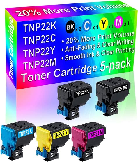 Amazon Pack Bk C Y M Compatible High Yield X Tnp K Tnp C