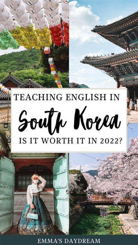 An Image With The Words Teaching English In South Korea Is It Worth To