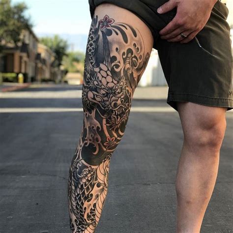 Leg Tattoos For Men