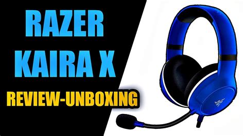 Headset Razer Kaira X🎧 Unboxing Y Review En EspaÑol Youtube