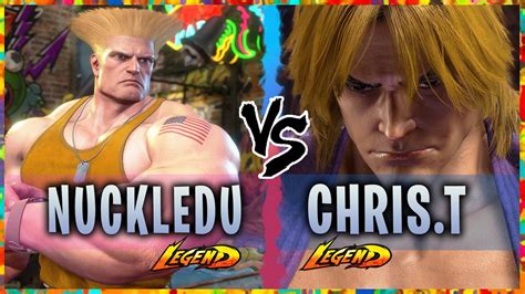 Sf Guile Nuckledu Vs Ken Chris Tatarian Street Fighter Youtube