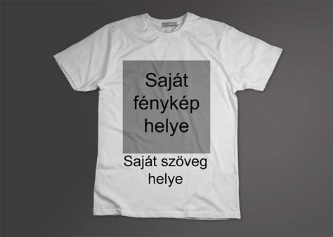 Egyedi póló - Saját fotós/szöveges - Ajándeknet