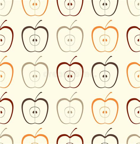 Apple Seamless Texture Stock Illustrations 15 610 Apple Seamless