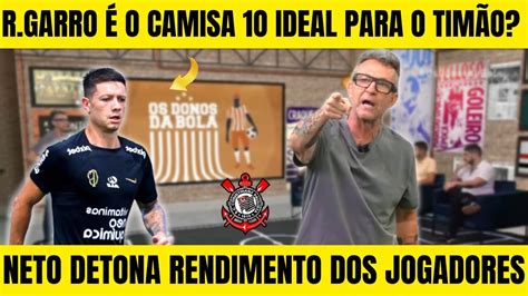 DONOS DA BOLA NETO SOLTA O VERBO VALORES E RENDIMENTOS DOS JOGADORES