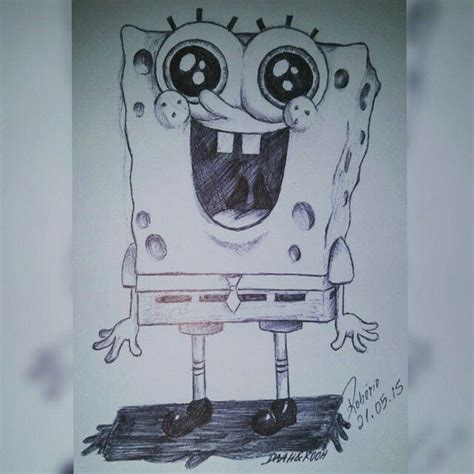 Dibujos De Bob Esponja A Lapiz