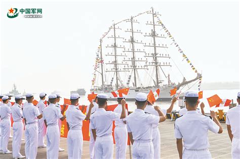 Peruvian Navy Training Tall Ship Bap Unión Visits Shanghai China