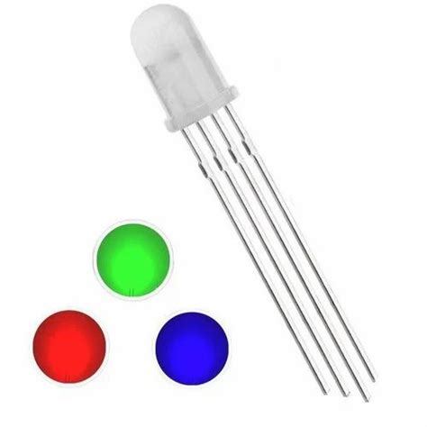 Led Mm Multi Color Common Anode And Common Cathode Red Green Blue