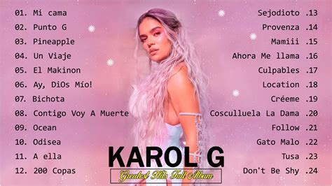 Karol G Exitos Mix Lo Mas Nuevo Karol G Nuevo Album 2022 Youtube