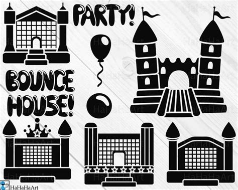 Bounce House Silhouette : Our bounce house rentals are fun for children, safe to use, and ...