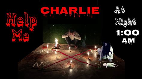 Charlie Charlie Ghost Challenge At Night Pencil Game