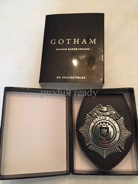 Jual Premium Batman Gotham Police Badge By Dc Termurah Di Lapak Nanda