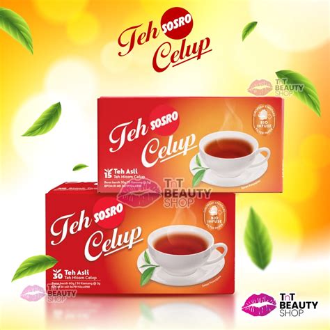 Jual Teh Celup Sosro Teh Hitam Berkualitas Tea Bag Isi Isi