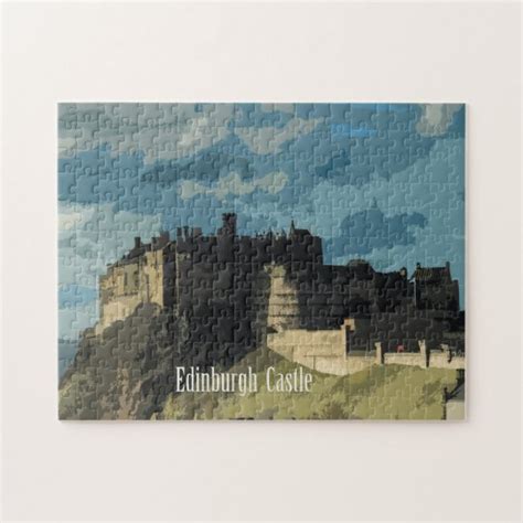 Edinburgh Castle Scotland Jigsaw Puzzle Au