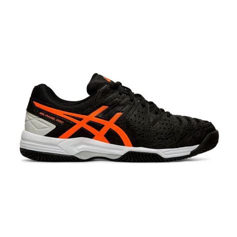 Asics Gel Padel Pro Sg Negro Naranja Tecnolog A Gel