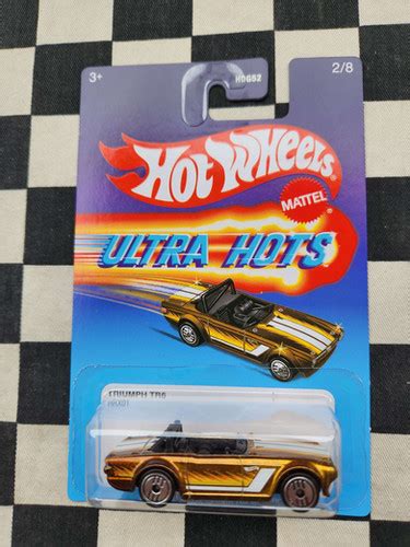 Hot Wheels Ultra Hots Triumph TR6 Spectraflame Gold Kustomkollector