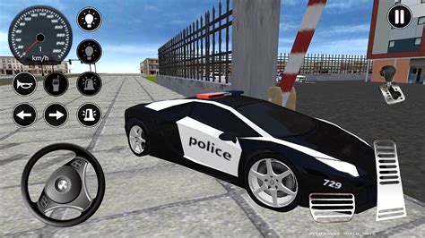 Ger Ek Polis Arabas Oyunu D Real Police Car Driving V Game