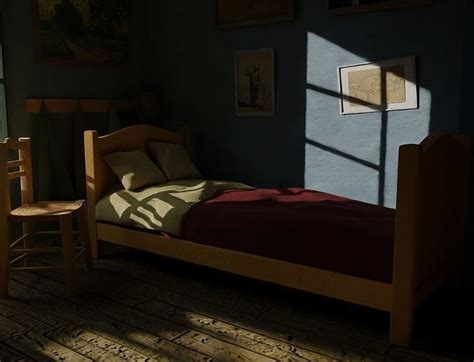 Vincent Van Gogh bedroom 3D model | CGTrader