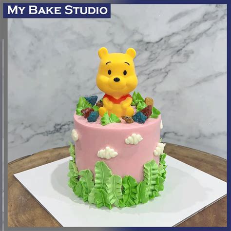 Yellow Bear Cake Mini Cakes Mybakestudio