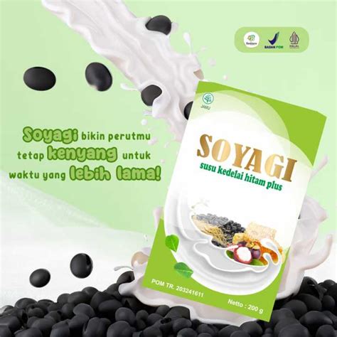 Susu Soyagi Susu Kedelai Hitam Plus Herbal Lazada Indonesia