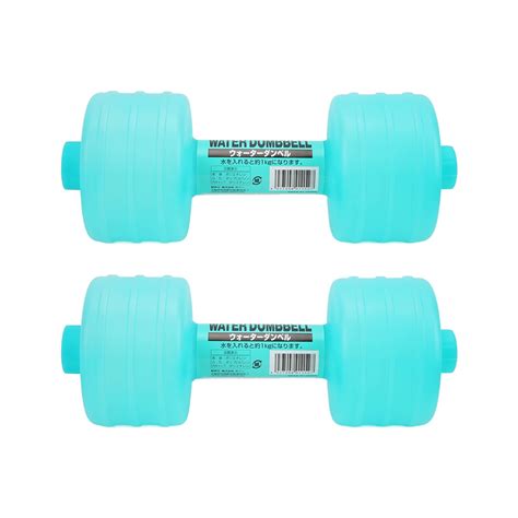 2pcs Water Filled Dumbbells Weight Dumbbells Adjustable Body Shaping