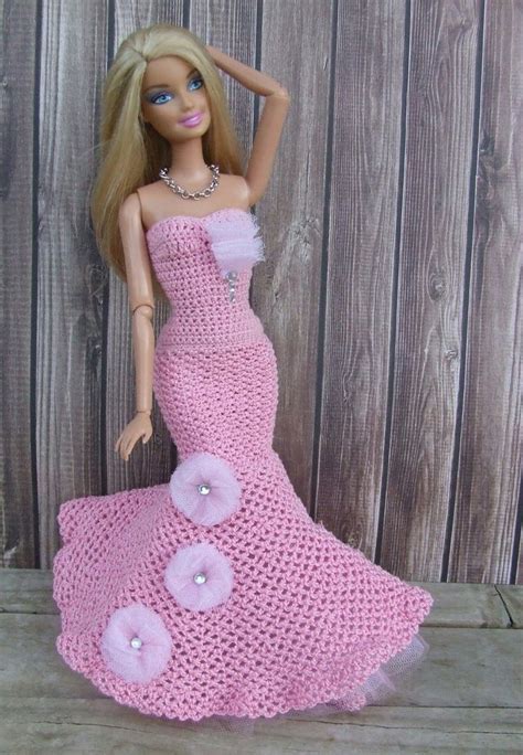 Pin by VÍG KATI on BABÁK Barbie crochet gown Barbie dress pattern