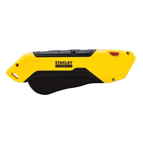 stanley fatmax auto retract squeeze safety knife fmht  stanley