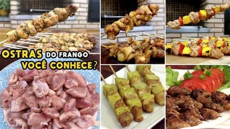 Receitas De Espetinho De Frango Tv Churrasco