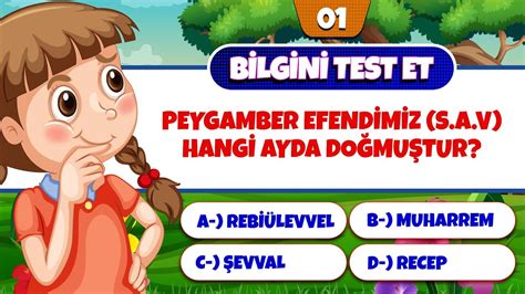 Bilgini Test Et İslami İçerikli Bilgi Yarışması Feyyaz Çocuk YouTube