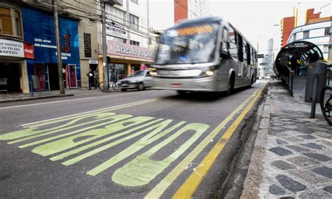 Faixas Exclusivas Para ônibus De Curitiba Ajudam O Trânsito A Ser Mais