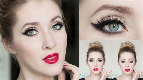 Tuto Maquillage De Soirée Chic Et Simple ★ Eyeliner Lœil De Chat Yeux