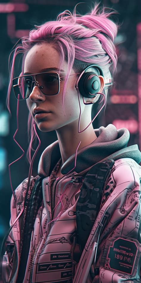 Cyberpunk Woman Cyberpunk Style Arte Cyberpunk Digital Art Girl