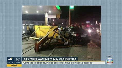 V Deo Motorista Invade Ponto De Nibus E Atropela Seis Pessoas Na Via