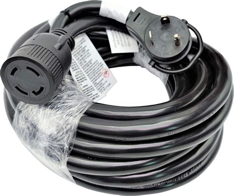 Amazon Parkworld 885453 NEMA TT 30P To L5 30R Adapter Cord RV 30A