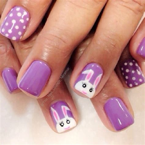 Easy And Cute Easter Nail Art Design Ideas Bunny Nails Easter