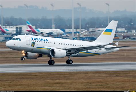 Ur Aba Ukraine Government Airbus A319 At Munich Photo Id 1026671