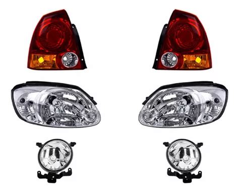 Faros Niebla Ppales Y Calaveras Depo Verna 2004 2006 Envío gratis