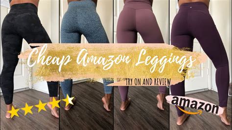 Cheap Top Rated Amazon Leggings Review And Try On Youtube