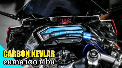 CUMA 100 RIBU PASANG CARBON KEVLAR RASA SKOTLET STIKER CARBON 6D DI