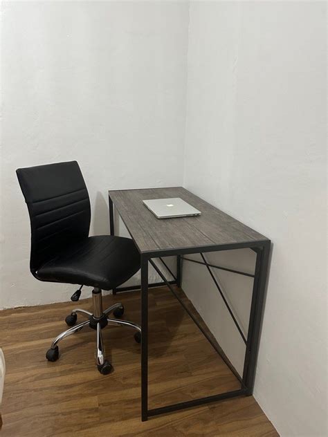 Office Table and Chair, Furniture & Home Living, Office Furniture ...