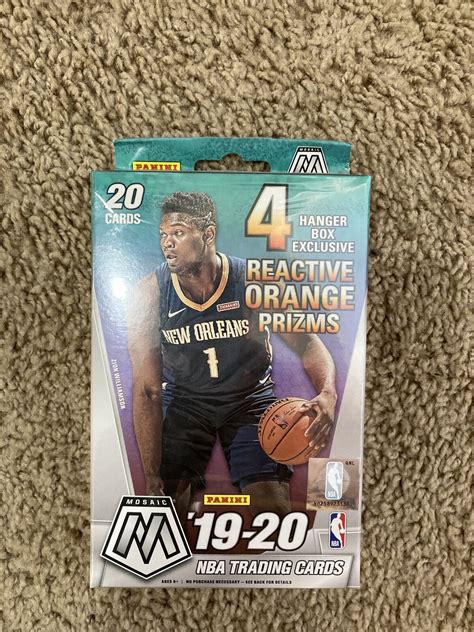 Panini Mosaic Nba Basketball Trading Cards Hanger Box Factory