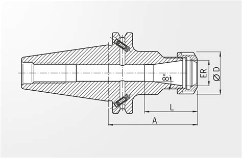 Spannzangenfutter Typ Er Din Iso Sk Er Lang
