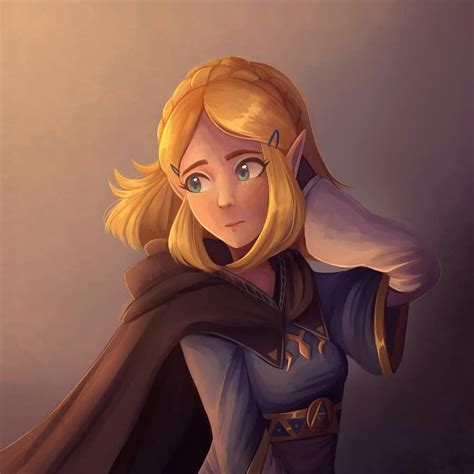 Legend Of Zelda Breath Of The Wild Sequel Art Princess Zelda Botw 2 Divineprincessart