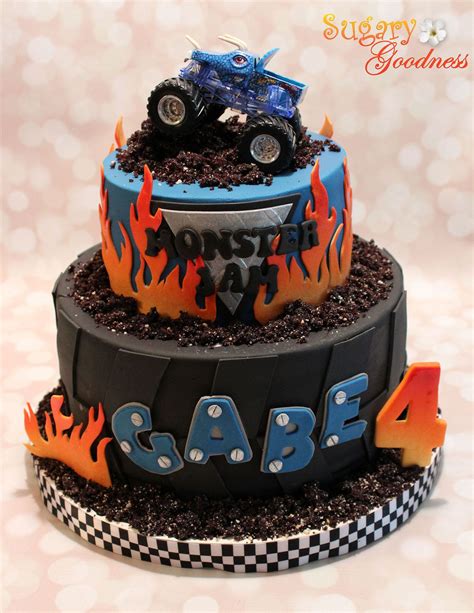 Monster Jam Cake Monster Truck Birthday Cake Monster Jam Cake Monster Truck Cake