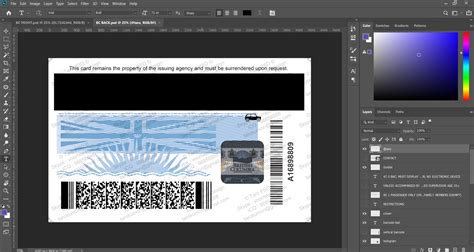Free psd drivers license template - plmdry