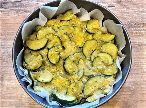 Omelette Italienne Au Four Courgettes Et Fromage Fondant