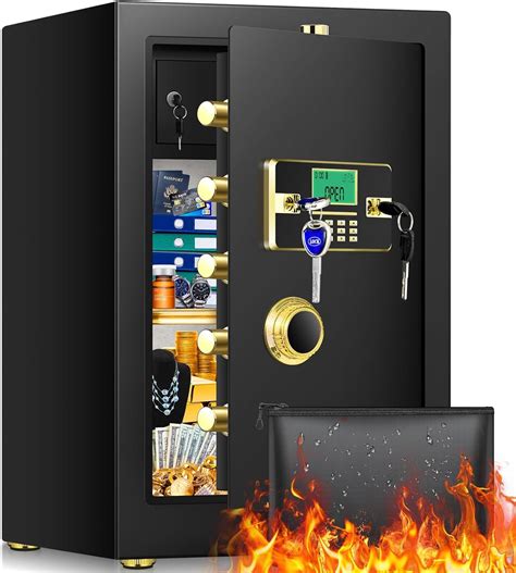 Snapklik Cu Ft Extra Large Home Safe Fireproof Waterproof